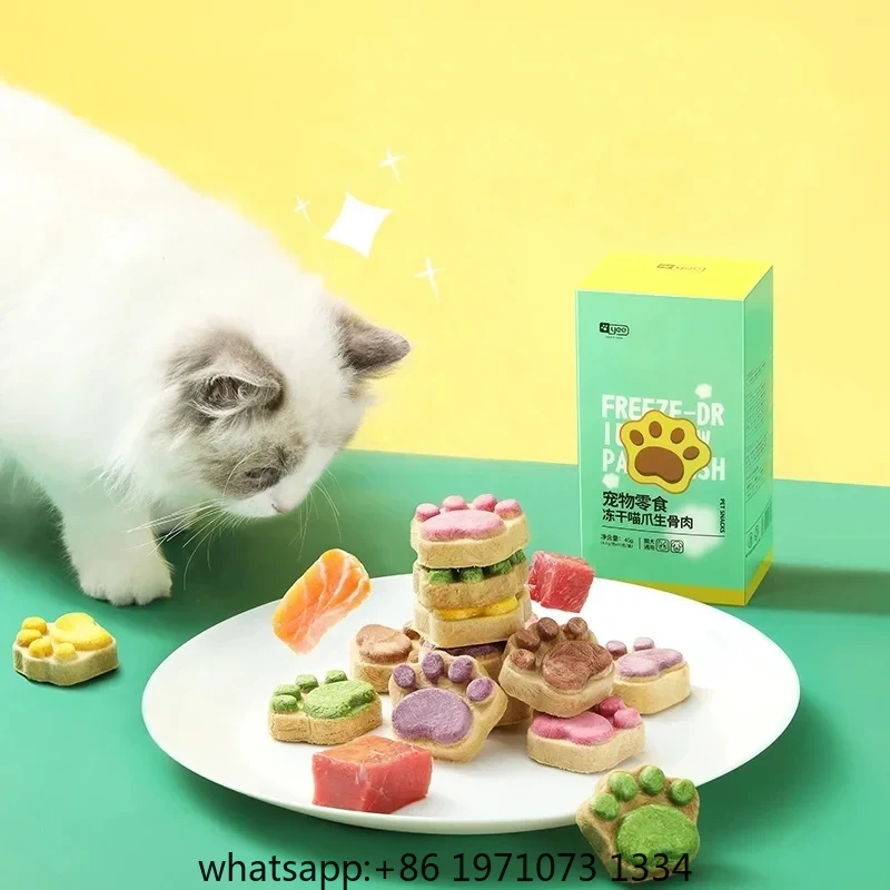 Food And Snacks High In Protein - Liofilizowane przekąski dla kota, wysokie w
