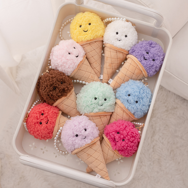 Food Snacks Gifts - Śliczne lody z kreskówek Pluszowa zabawka