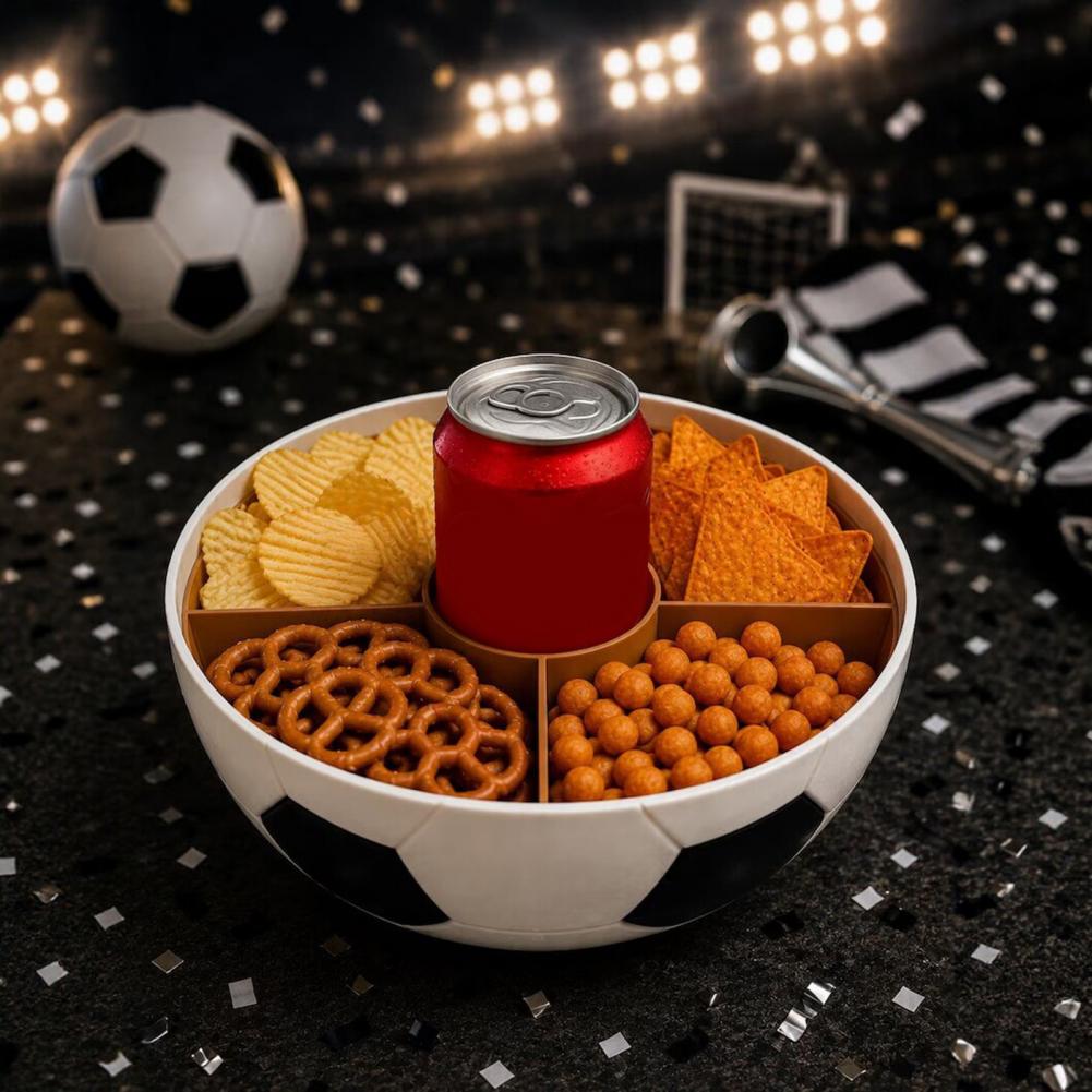 Food Snacks Game - Miseczka na przekąski w kształcie piłki