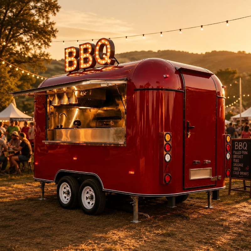 Street Food Snacks - Food truck, przyczepa gastronomiczna, catering uliczny,