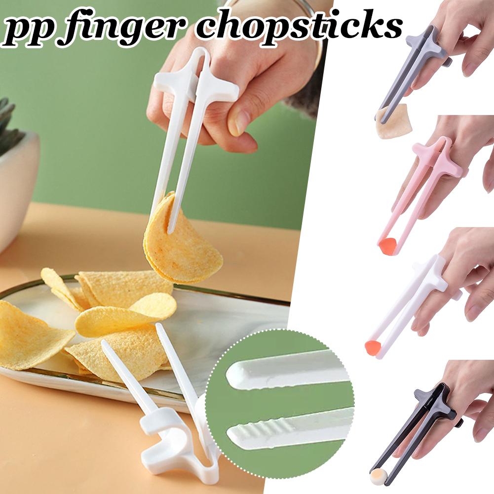 Food Snacks Game - Pierścieniowe szczypce na palce do jedzenia,