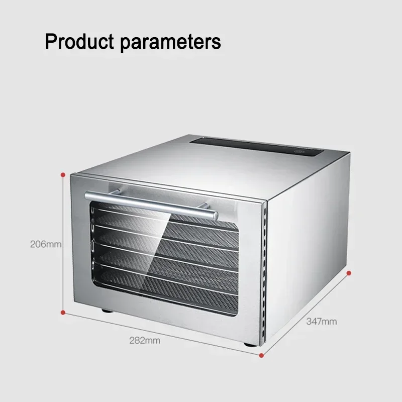 Food Dehydrator Snacks - 5-warstwowy elektryczny odwadniacz suszarka do owoców