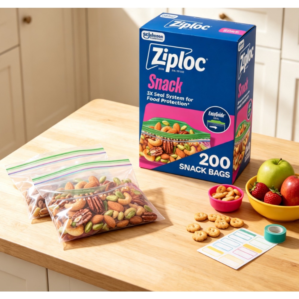 Ziploc ®   Markowe torby na pr – Food Snacks Brands recenzja i cena