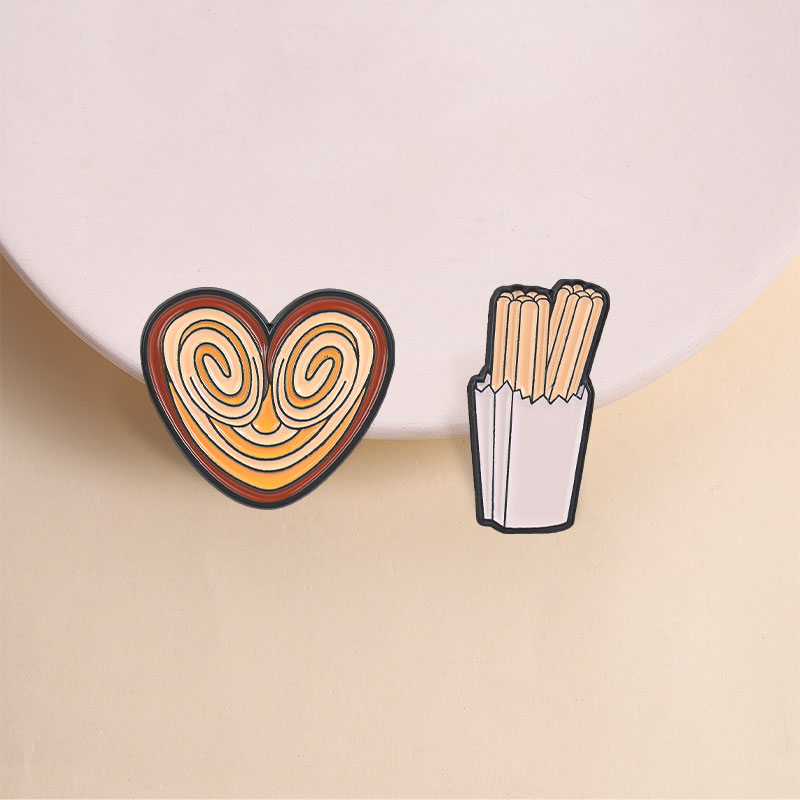 Emaliowane przypinki z hiszpań – Food Snacks Gifts recenzja i cena