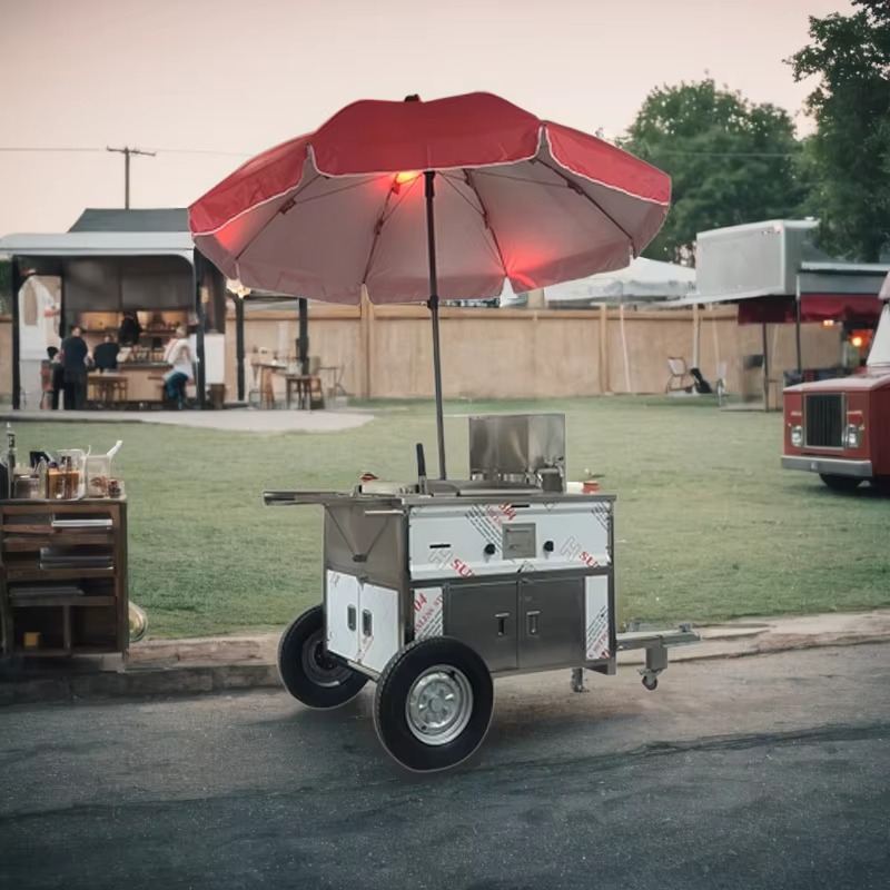Mobilny wózek do sprzedaży prz – Street Food Snacks recenzja i cena