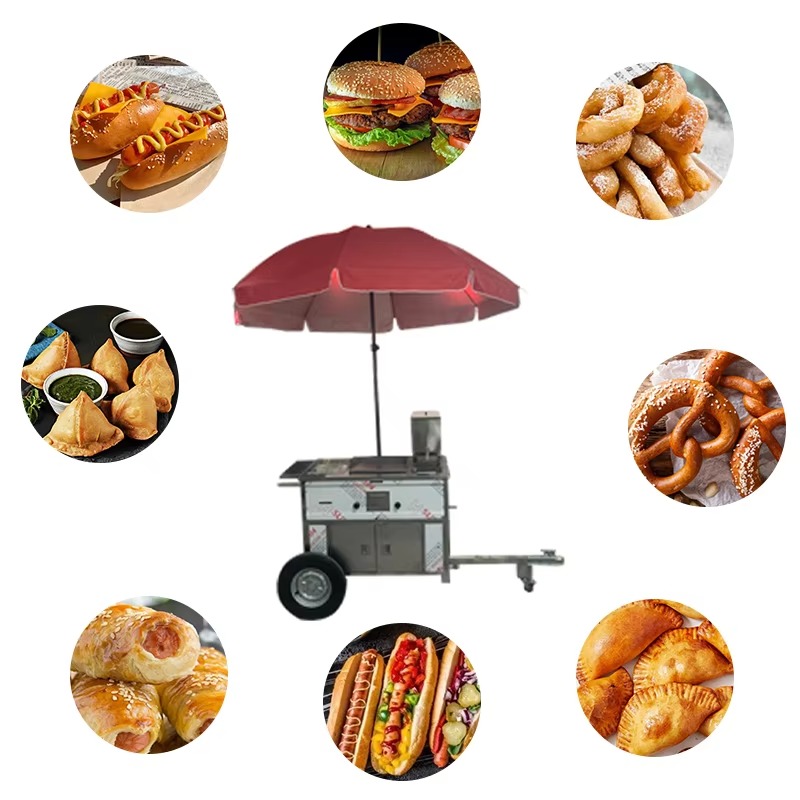 Mobilny wózek do sprzedaży prz – Street Food Snacks recenzja i cena