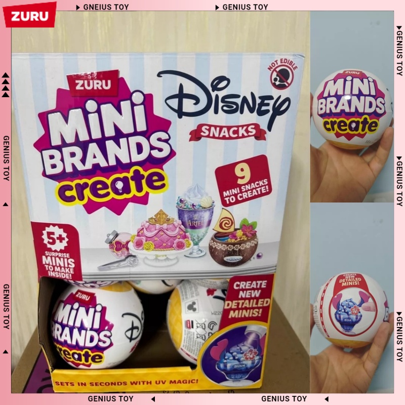 ZURU Mini Brands Seria Disney  – Food Snacks Brands recenzja i cena