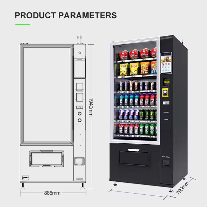 Automat Sprzedający Klasyczny  – Snacks Food In Us recenzja i cena
