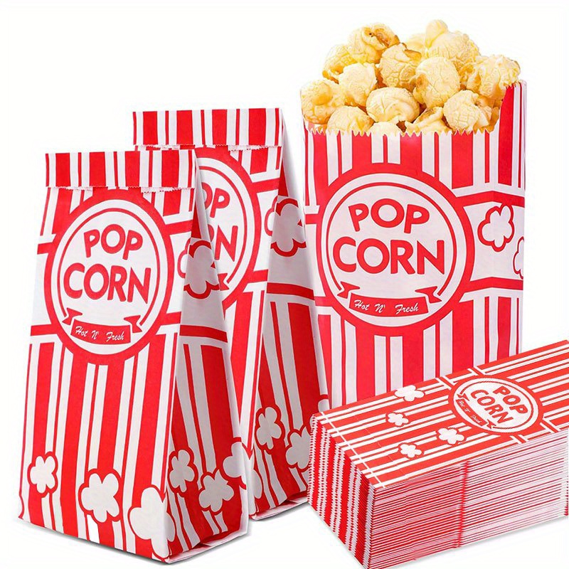 20/50 szt. Torebek na popcorn, – Food Snacks Gifts recenzja i cena