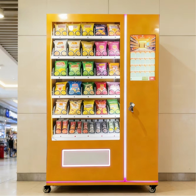 Automat do sprzedaży przekąsek – Snacks Food In Us recenzja i cena