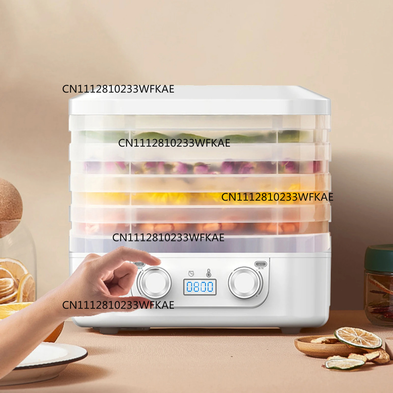 48-godzinny termostatyczny sus – Food Dehydrator Snacks recenzja i cena