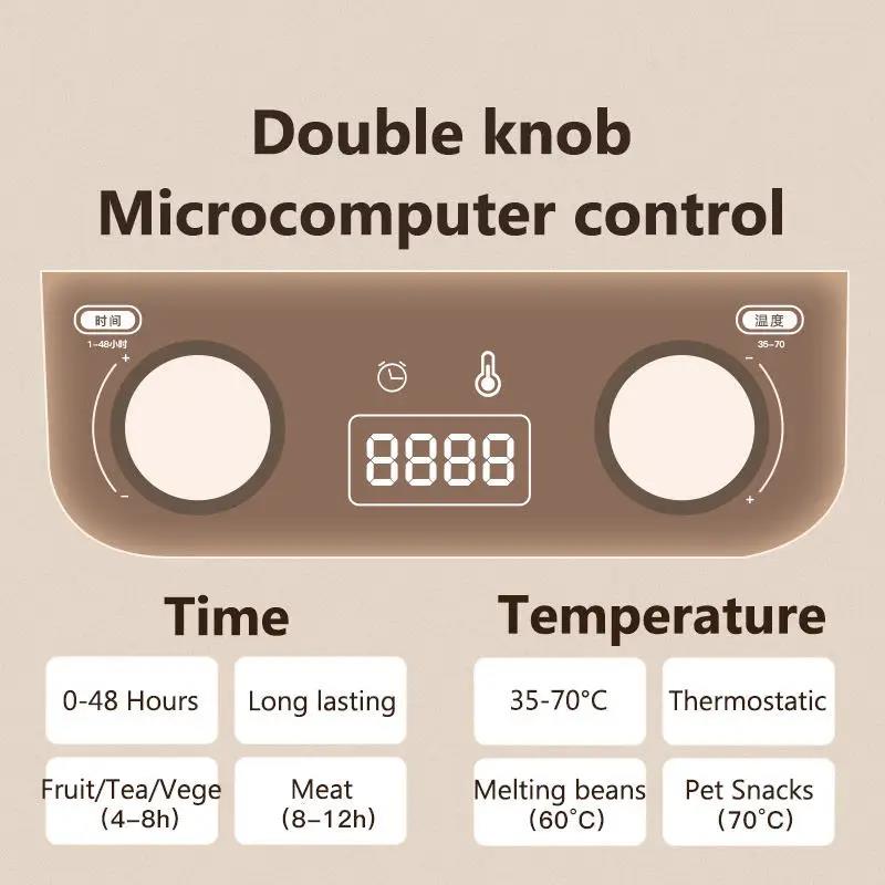 Długotrwały termostatyczny sus – Food Dehydrator Snacks recenzja i cena