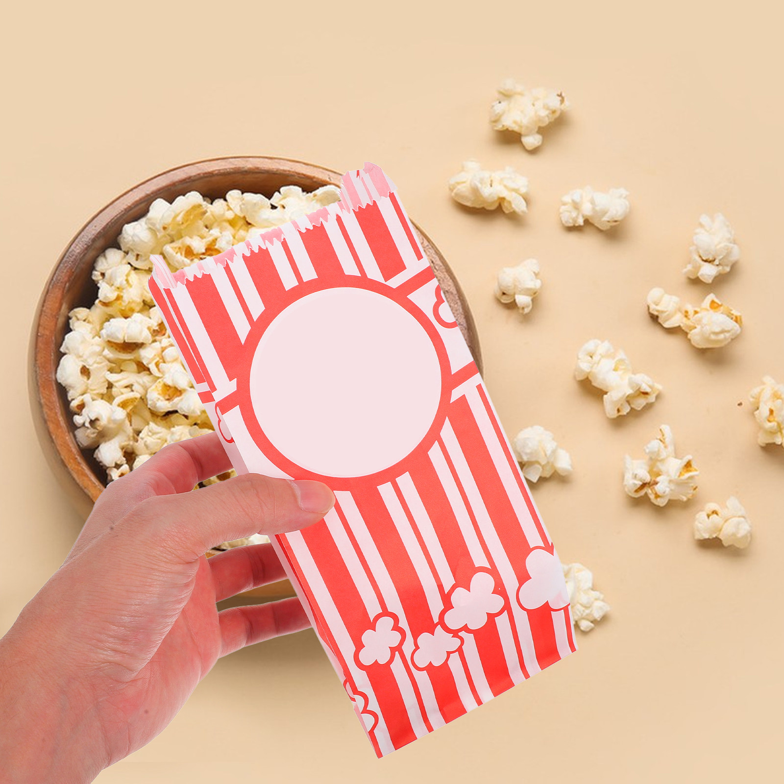 30 szt. Torebek na popcorn odp – Snacks Food In Us recenzja i cena