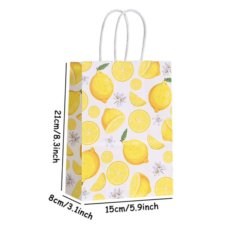 6 szt. Tropikalne Letnie Torby – Food Snacks Gifts recenzja i cena